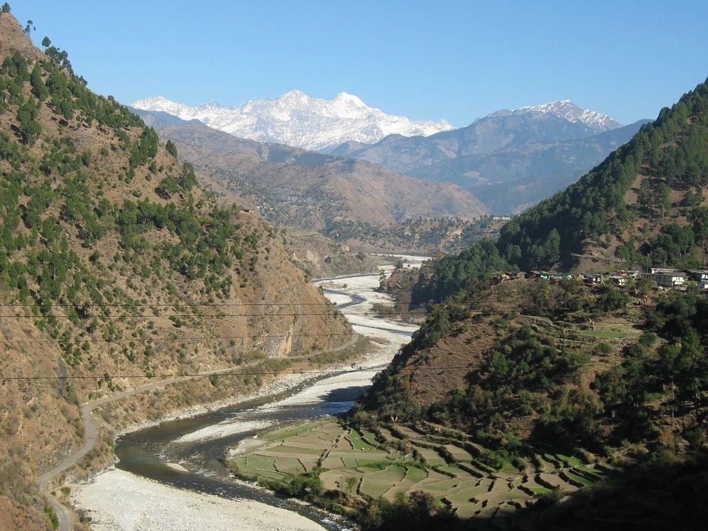 Yamuna valley near Barkot, Uttarakhand