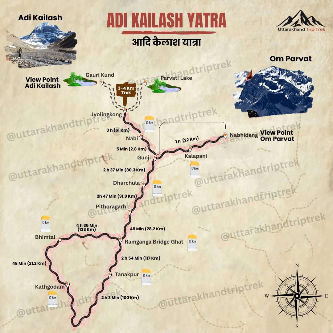 Yatra Map