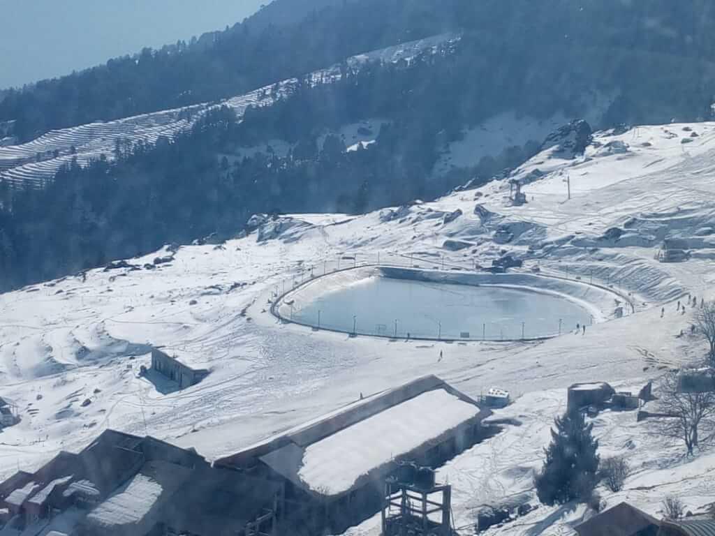 Snowfall in Uttarakhand