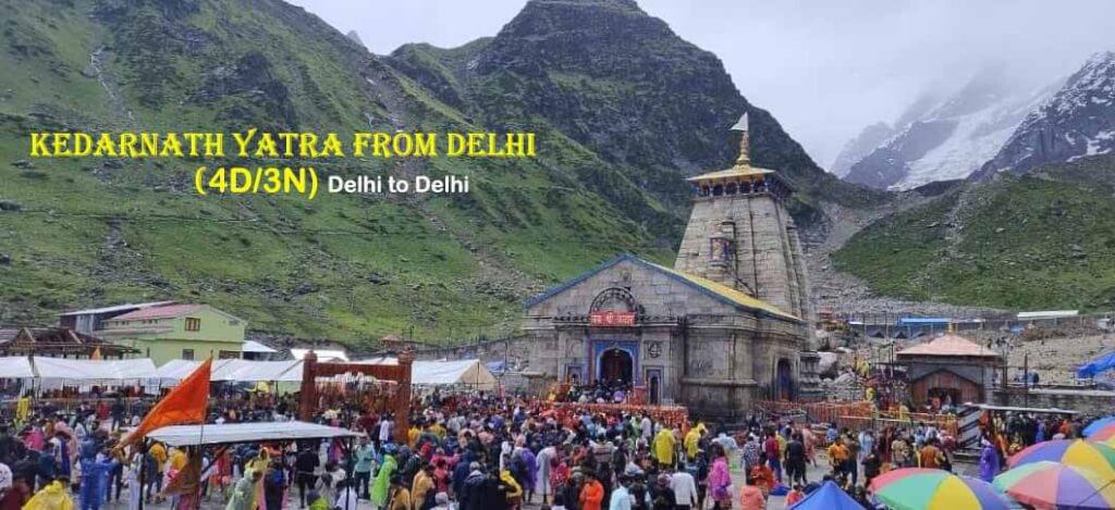 Kedarnath Yatra from Delhi (04D/3N)