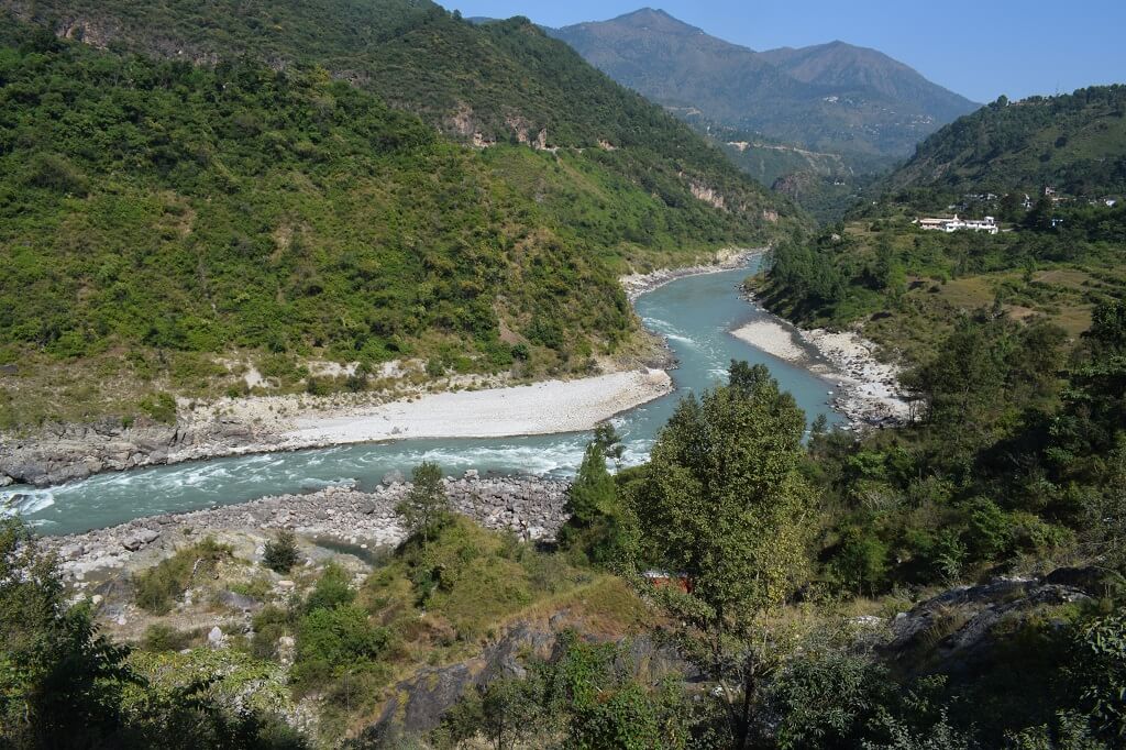 Char Dham Yatra : Alaknanda River, Uttarakhand  
