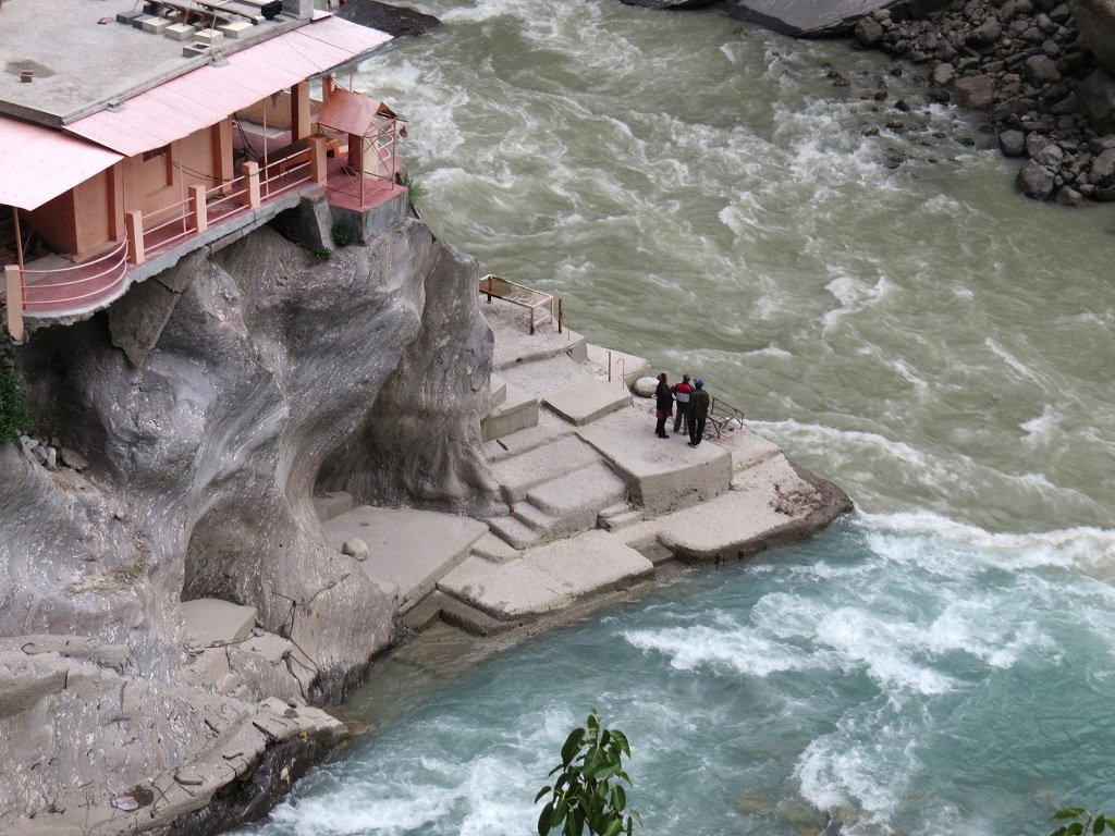 Vishnuprayag, uttarakhand alakanda and dhauliganga river