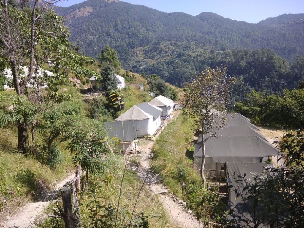 Utttarakhand Trip Trek: Camping in Pangot View Camp Nainital
