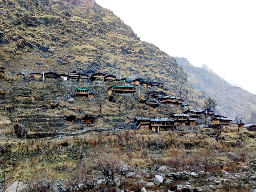 Utttarakhand Trip Trek: Har Ki Dun Village en route of har ki dun trek, Uttarakhand