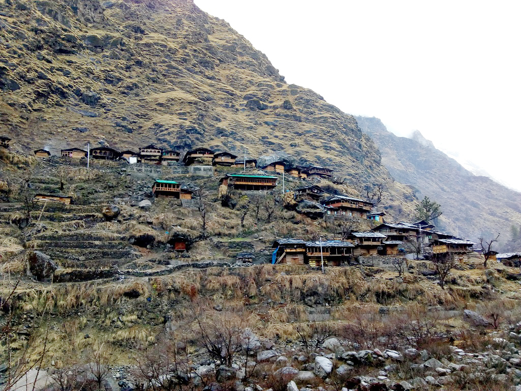Utttarakhand Trip Trek:  Village en route of har ki dun trek, Uttarakhand