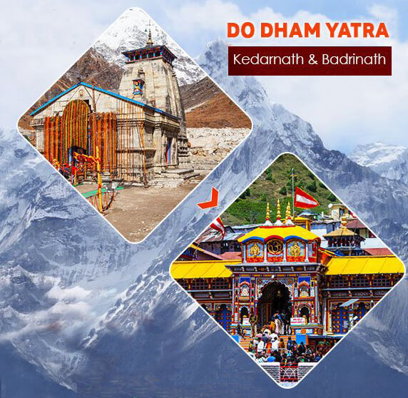 do dham yatra kedarnath yatra or badrinath yatra 2021