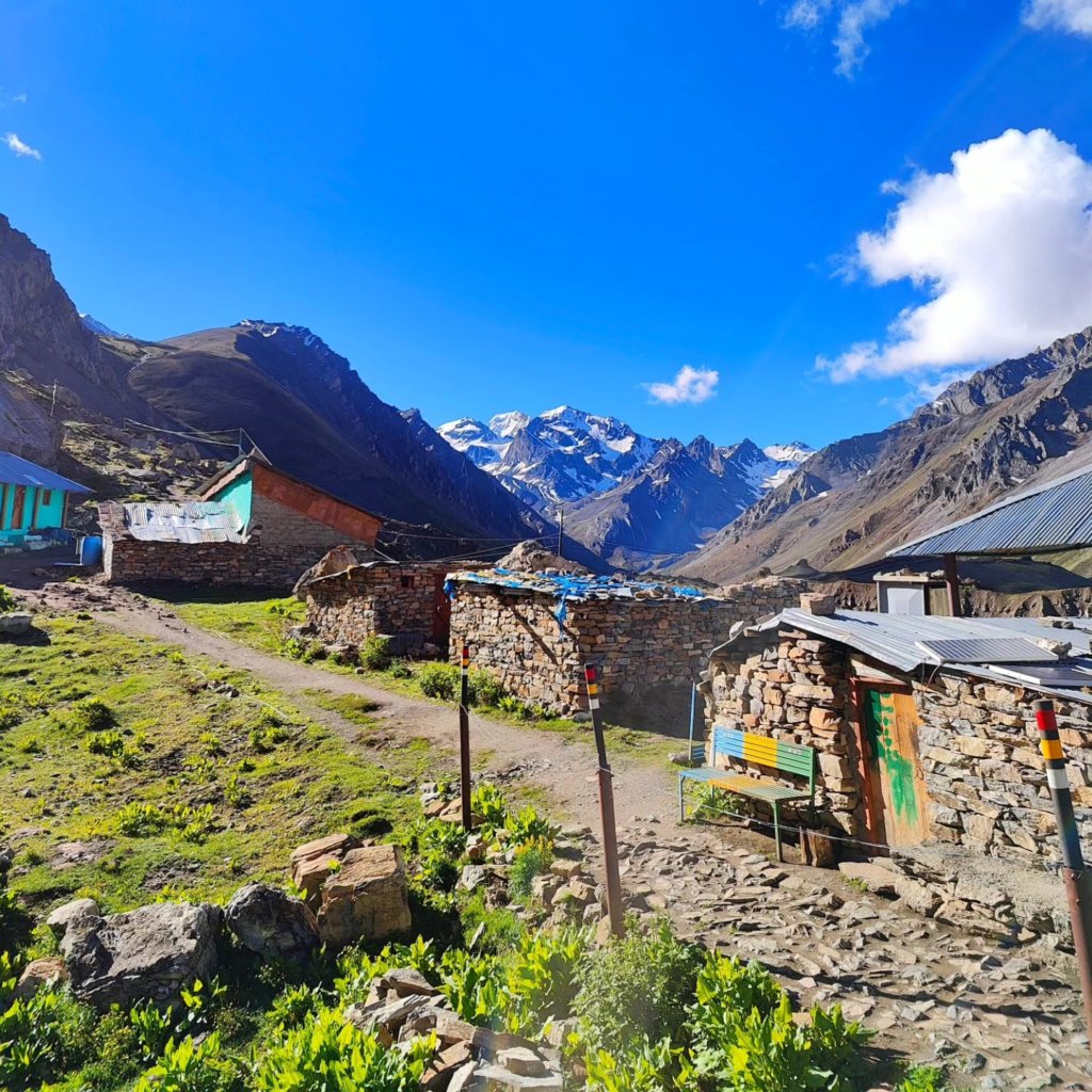 Utttarakhand Trip Trek: Adi Kailash Trek  kuti village en route of adi kalish